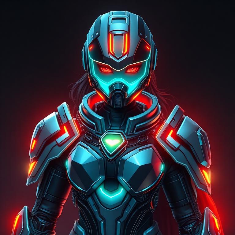 Neon Guardian #042 artwork