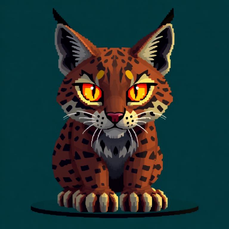 Pixel Lynx #044 artwork