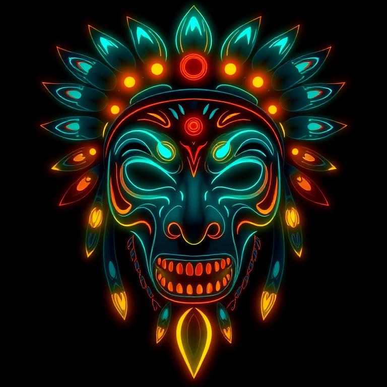 Aurora Mask #007 artwork